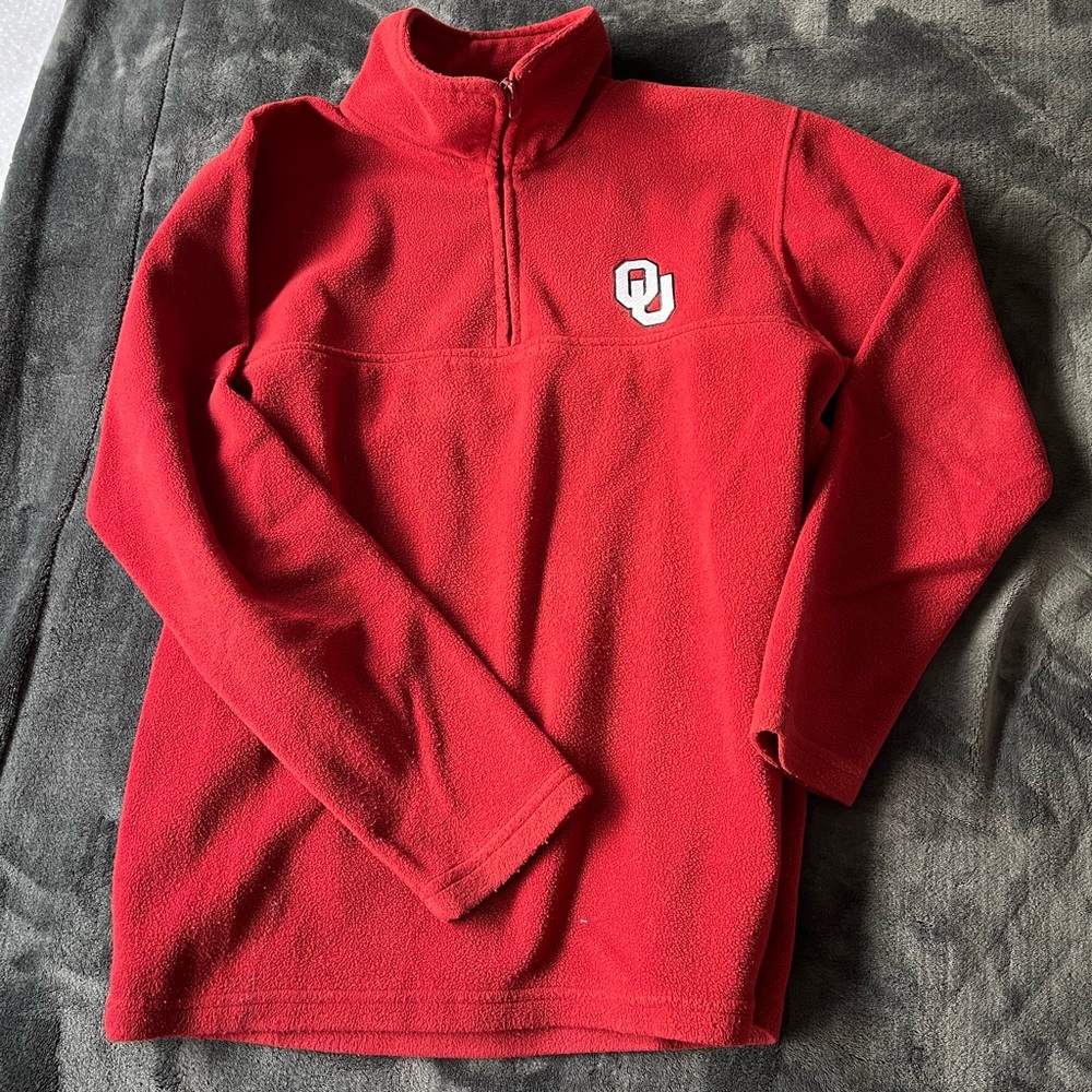 OU Fleece Quarter Zip